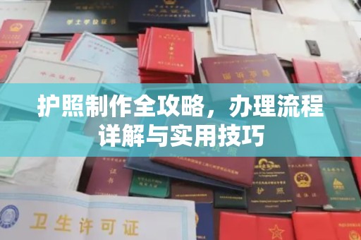 郧阳护照制作全攻略，办理流程详解与实用技巧