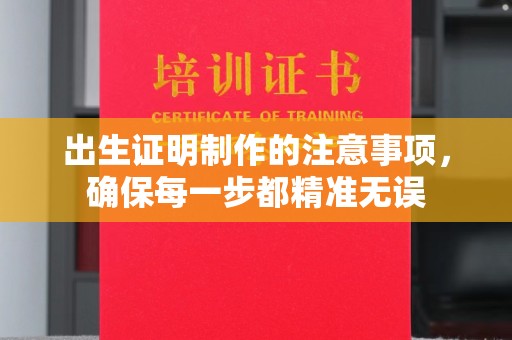 郧阳出生证明制作的注意事项，确保每一步都精准无误