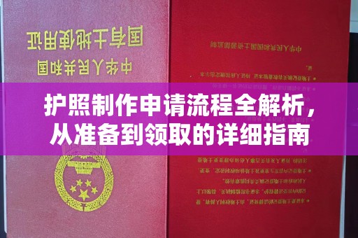 郧阳护照制作申请流程全解析，从准备到领取的详细指南