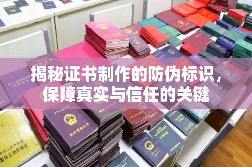 郧阳揭秘证书制作的防伪标识，保障真实与信任的关键