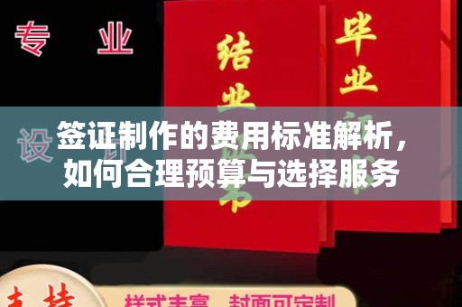 郧阳签证制作的费用标准解析，如何合理预算与选择服务