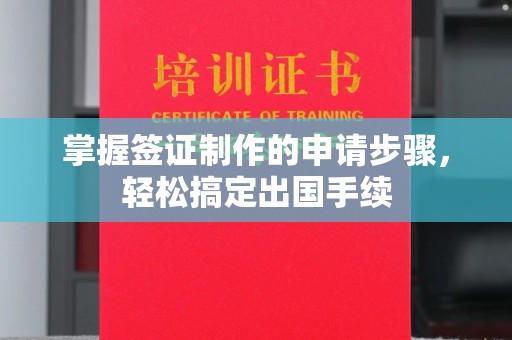 郧阳掌握签证制作的申请步骤，轻松搞定出国手续