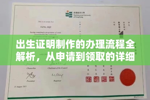 郧阳出生证明制作的办理流程全解析，从申请到领取的详细指南